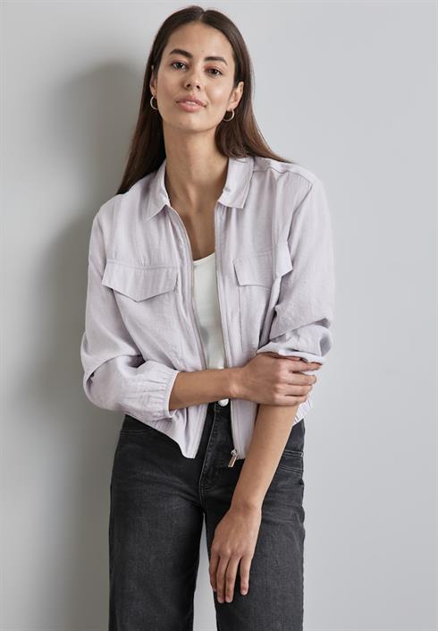 blouson-mit-taschen-heather-grey