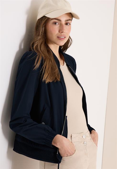 blouson-mit-tunnelzug-und-mesh-details-universal-blue