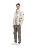 Blousonjacke mit recyceltem Polyester beige alfalfa