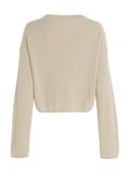 BLOWN UP CK LOOSE SWEATER classic beige