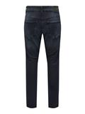 blue black denim