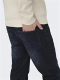 blue black denim