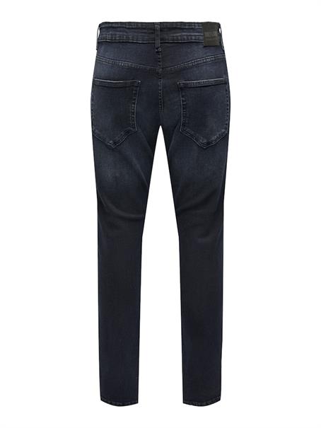 blue black denim