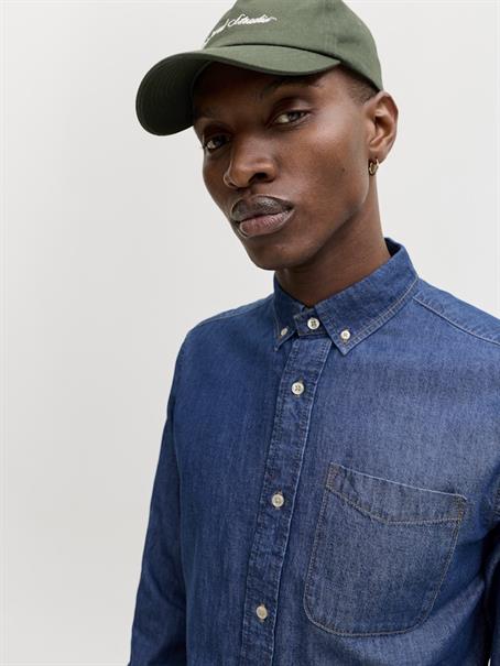 blue denim