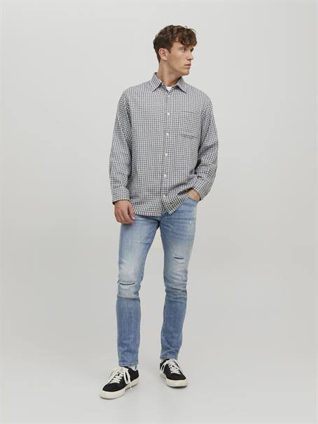 blue denim