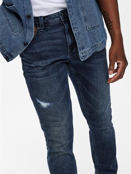 blue denim