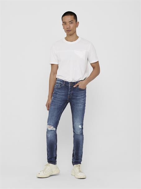blue denim
