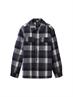 blue navy big check