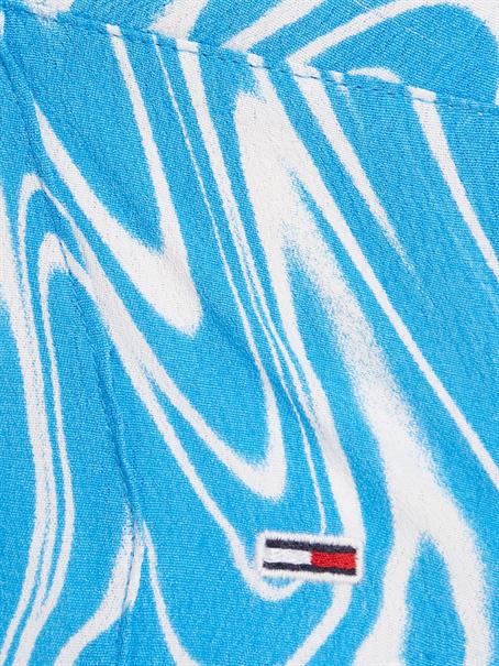 blue psychedelic print