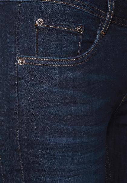 blue rinsed wash