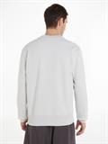 BLURRED ADDRESS LOGO CREW NECK ghost grey