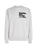 BLURRED ADDRESS LOGO CREW NECK ghost grey