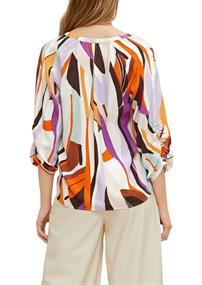 Bluse 3/4 Arm braun