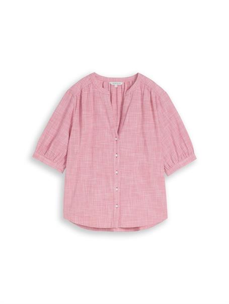 Bluse aus Baumwolle cozy pink