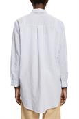 Bluse aus einem Leinenmix light blue