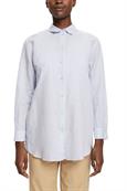 Bluse aus einem Leinenmix light blue