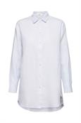 Bluse aus einem Leinenmix light blue