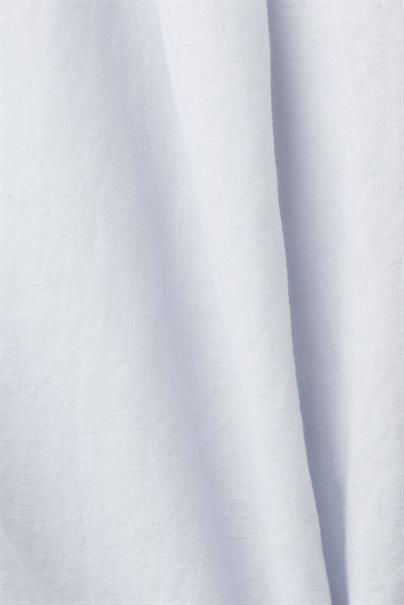 Bluse aus einem Leinenmix light blue