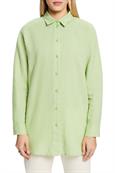 Bluse aus einem Leinenmix light green