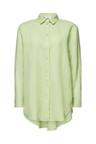 Bluse aus einem Leinenmix light green