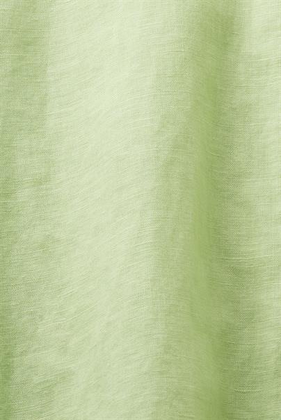 Bluse aus einem Leinenmix light green