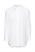 Bluse aus einem Leinenmix white