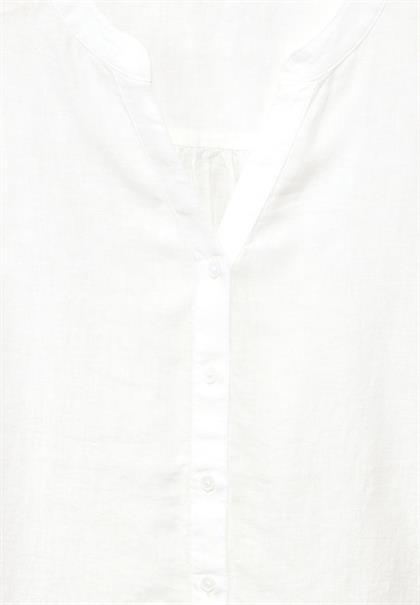 Bluse aus Leinen white