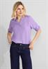 Bluse aus Leinenmischung smell of lavender