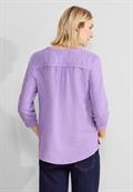 Bluse aus Leinenmischung smell of lavender