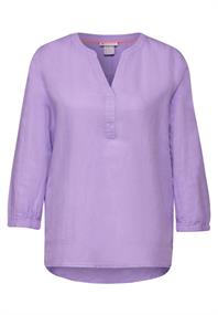 Bluse aus Leinenmischung smell of lavender