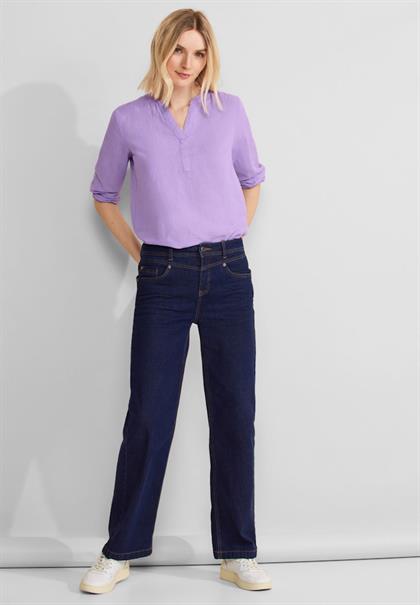 Bluse aus Leinenmischung smell of lavender