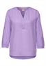 Bluse aus Leinenmischung smell of lavender