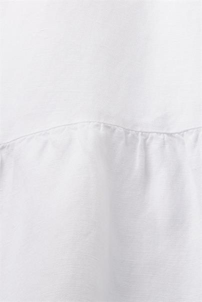 Bluse aus Leinenmix white