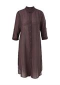 Bluse aus Lyocell-Mix braun