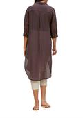 Bluse aus Lyocell-Mix braun