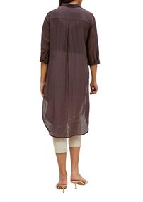 Bluse aus Lyocell-Mix braun