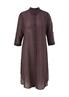 Bluse aus Lyocell-Mix braun