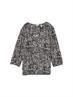 Bluse aus Viskose navy abstract dot design