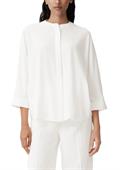 Bluse aus Viskosemix weiß
