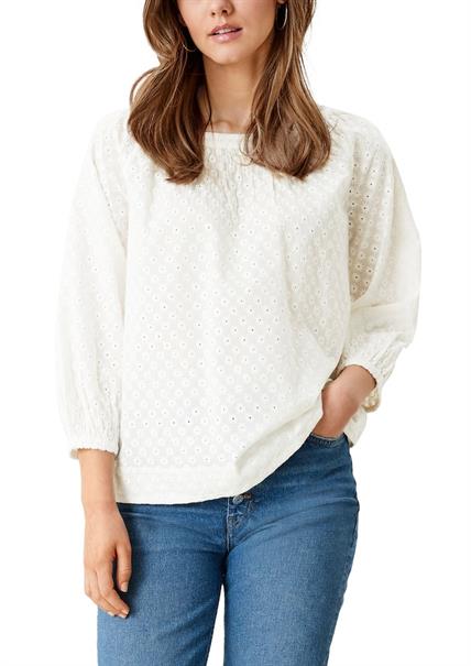 Bluse beige