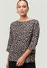 Bluse blackcream