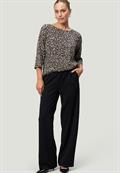 Bluse blackcream