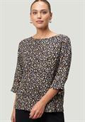 Bluse blackcream