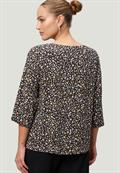 Bluse blackcream