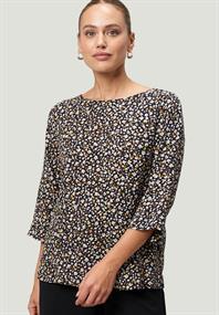 Bluse blackcream