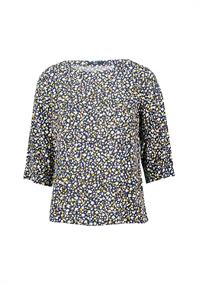 Bluse blackcream