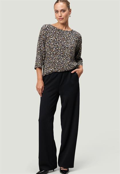 Bluse blackcream