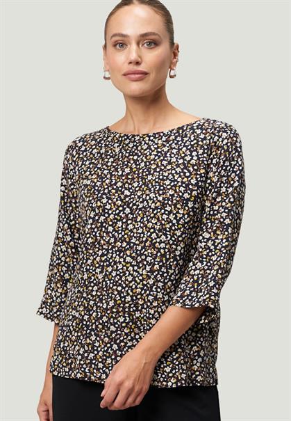Bluse blackcream
