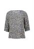 Bluse blackcream