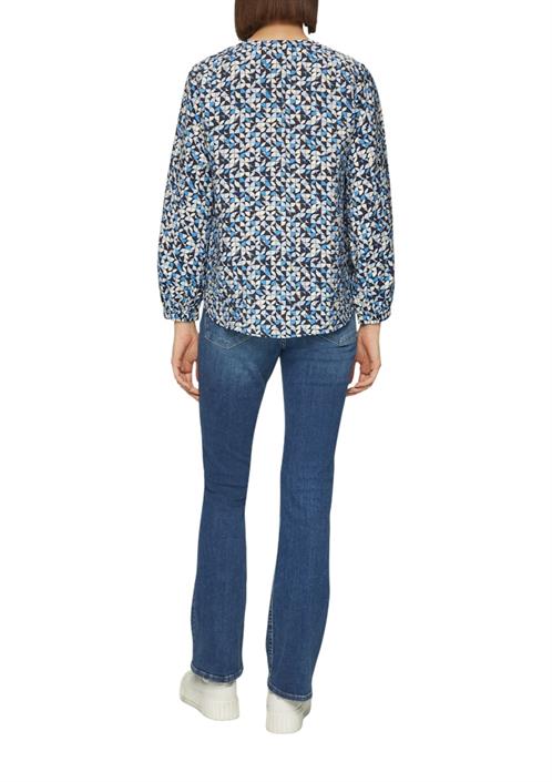 bluse-blau